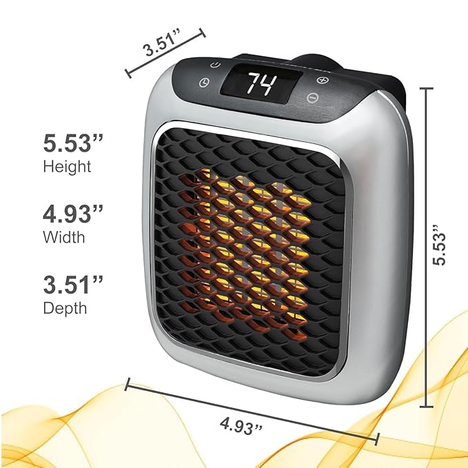 800W Mini Room Heater – Portable & Energy Efficient